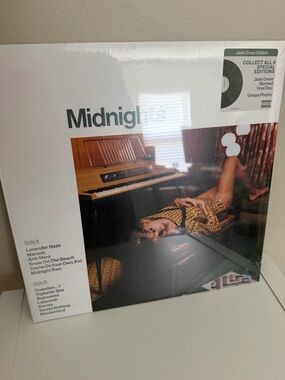 TAYLOR SWIFT Midnights JADE Vinyl LP
